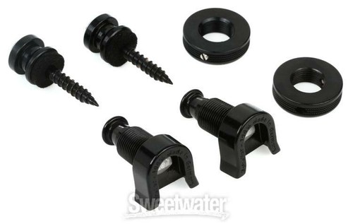 black chrome strap locks