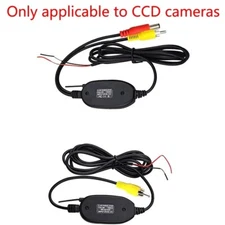 For Car 2.4 Ghz Wireless Rear View Camera RCA Video Transmitter & Receiver Kit