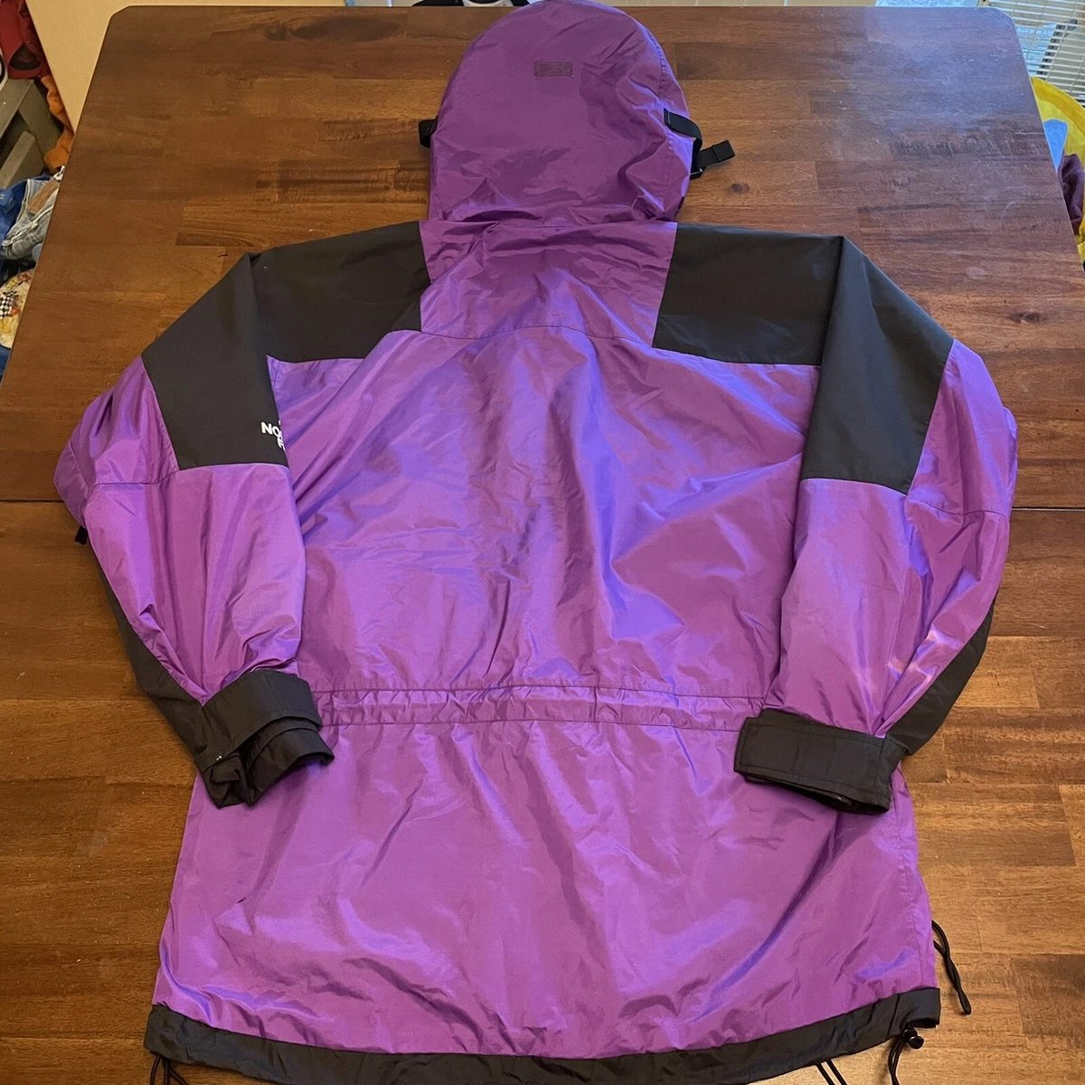 VTG North Face Gore Tex Mountain Light Jacket Mens Medium Plum Fuschia