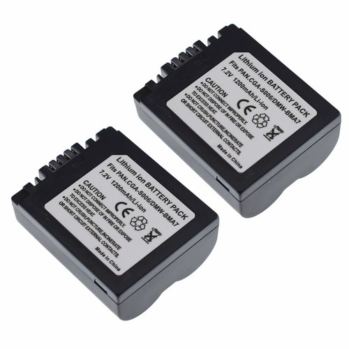Battery or charger For Panasonic Lumix DMC-FZ18 DMC-FZ30 DMC-FZ50 CGR-S006E FZ8 - Picture 4 of 30