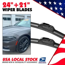 For 2016-2018 Kia Optima 22" &22" Front Windshield Flat Wiper Blade High Quality