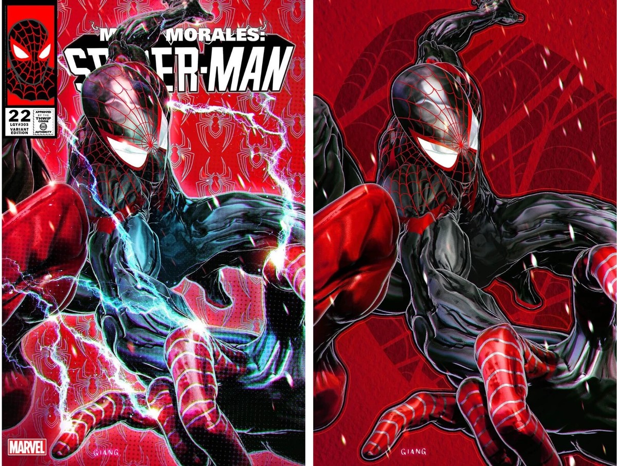 Mr. jhonxx211 exclusive majestic カージナルス MILES MORALES: SPIDER-MAN #22 (JOHN GIANG EXCLUSIVE TRADE/VIRGIN