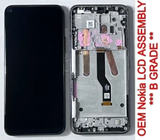 NOKIA 8 V 8V 5G UW TA-1257 LCD DISPLAY TOUCH SCREEN DIGITIZER + FRAME  *B GRADE*