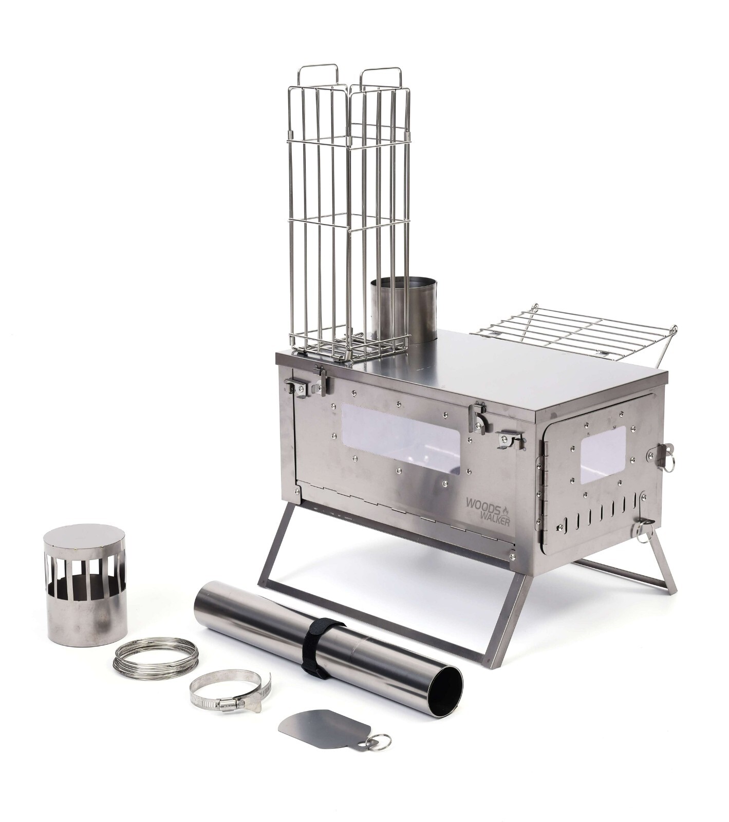 Woods Walker Titanium hot Tent wood Stove folding Wood ultra-light UK new |  eBay