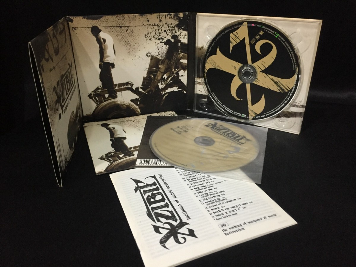 Xzibit Weapons Of Mass Destruction Japan OBI CD DVD (Sony Music