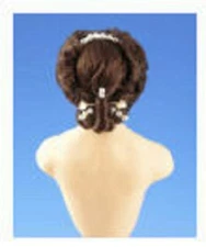 1:12 Mini Doll Dressing Made Easy ~Proper Victorian Lady wigging  Dana Burton