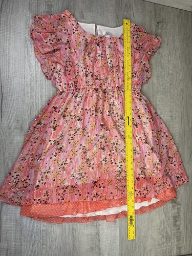 Light Weight Floral Girls Dress Justice Cherry Blossom Summer Ladies Girls 16 - Picture 15 of 17