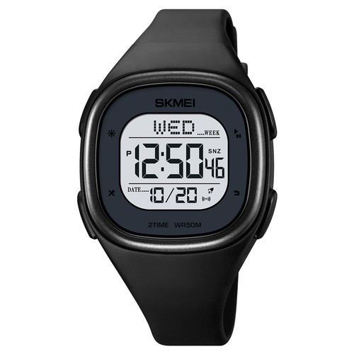 SKMEI Men Boys Student LED Digital Square Outdoor Sport Quartz Wrist Watches - Picture 31 of 31