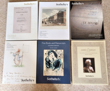 6x Sotheby's Fine Books Manuscripts & Americana auction catalogues 2010-16 pbs