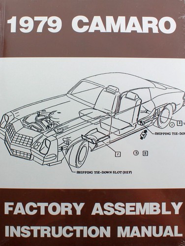 79 Chevy Camaro Factory Assembly Manual Guide Book 1979 - 第 1/2 張圖片