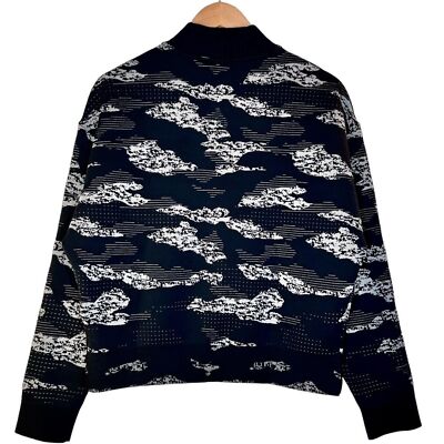 Gymshark Women Apapt Camo Seamless Track Jacket Medium Jacquard