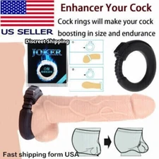 Adjustable Penis Rings Cock Ring Extender Enlargemen Delay Sex Toys Men Adult