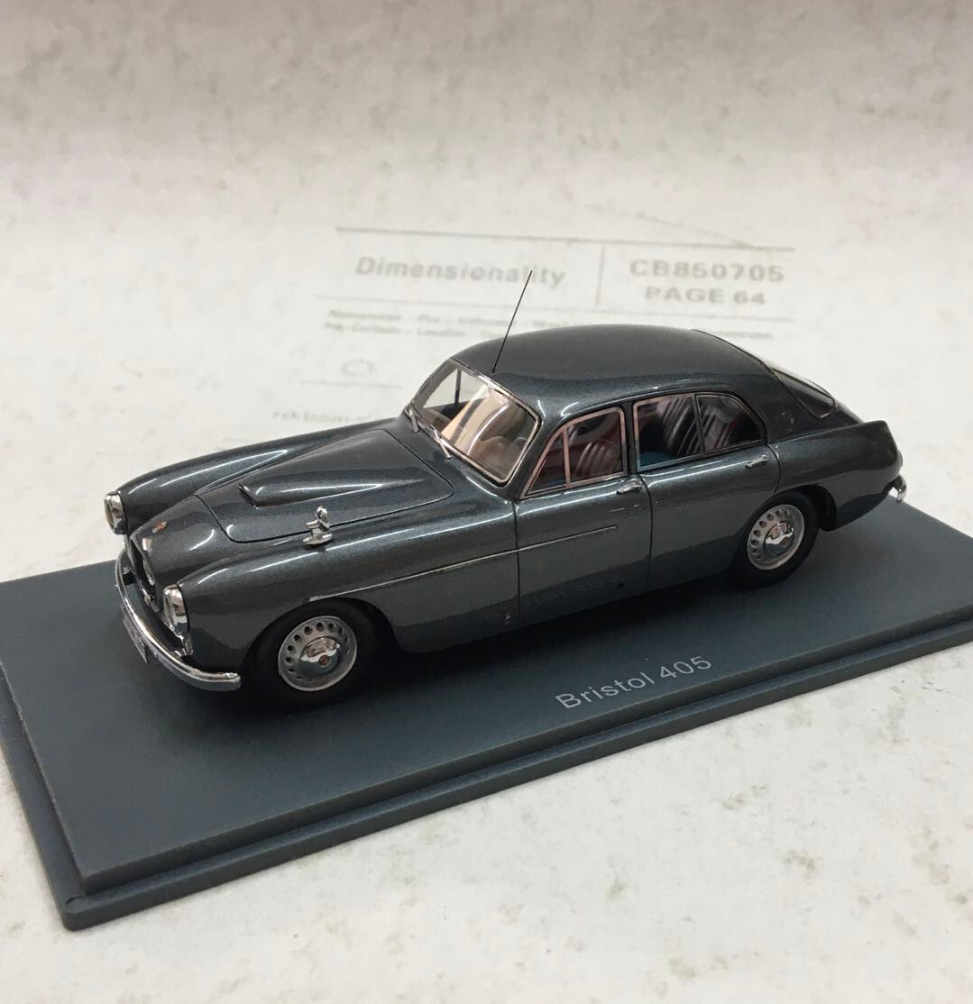 NEO 1/43 Scale Resin Model Bristol 405 Sedan 1960 Gary | eBay