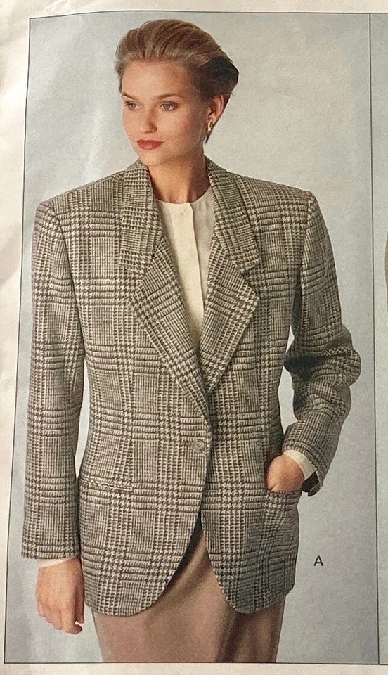 CALVIN KLEIN Vogue 2393 American Designer Jacket pattern US 12-14-16 UNCUT - Image 3 of 4