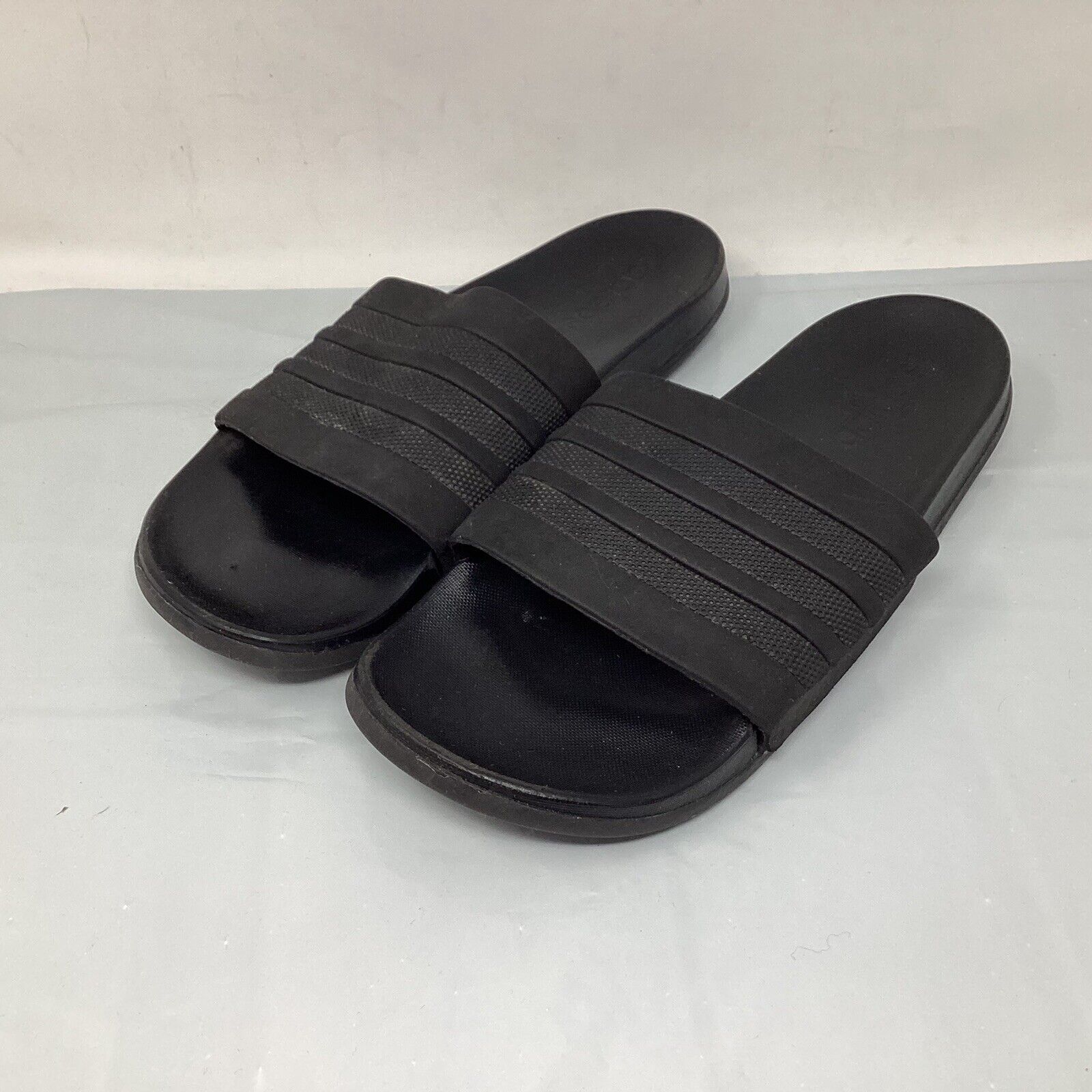 Adidas Comfort Sport Slides Sandals All Black S82137 Men&#039;s 11 | eBay