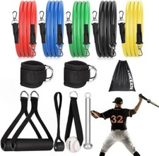 Resistance Bands-Baseball Pitching Trainer w/...