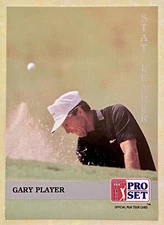 💎1992 Pro Set LEGEND Gary Player STAT LEADERS  HOF Packed Fresh / MINT