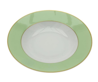 Raynaud Limoges Serenite Opaline 9 Inch French Rim Soup Bowl T1302