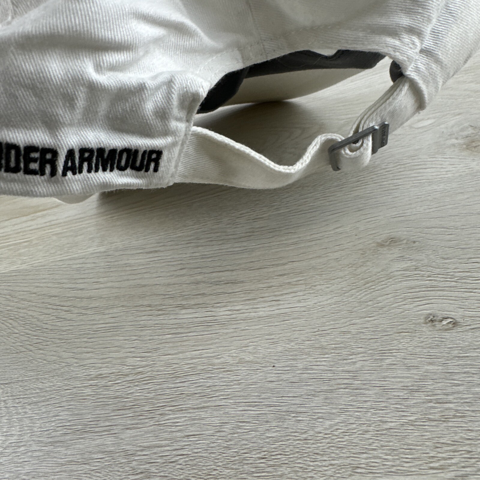 Under Armor Weight Patch White Adjustable Hat Adu… - image 8
