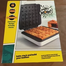 Waffle Wow Culinary Waffle Maker Building Bricks!