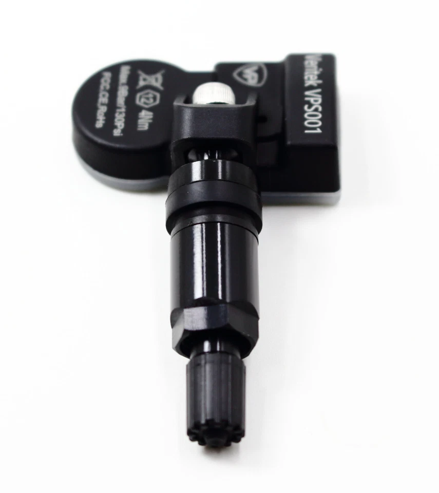 4 433mhz TPMS Tire Pressure Sensors for Dodge Charger Black Valve Stems - Image 4 of 4