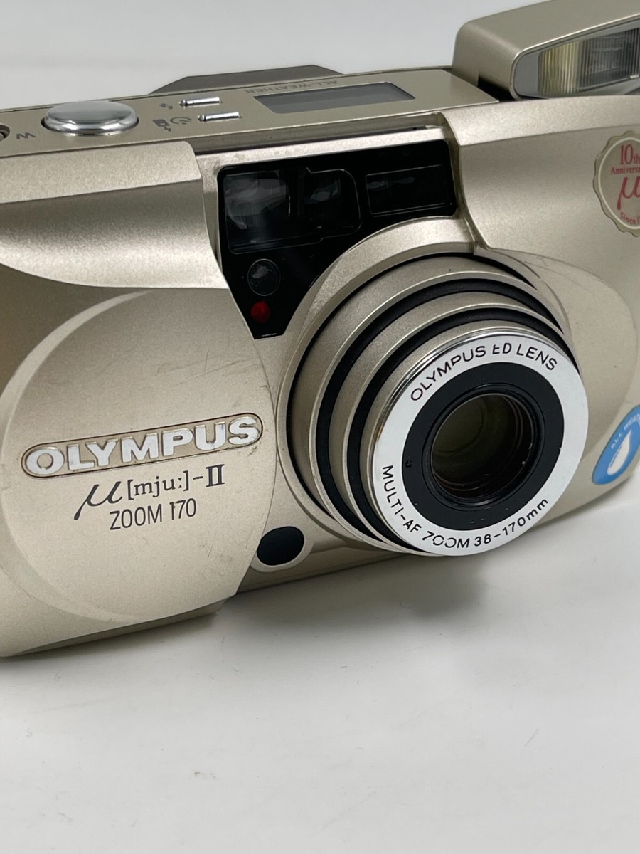 Olympus µ mju-II Zoom 170 Auto Focus Point & Shoot 35 mm Film
