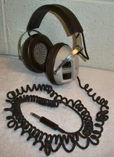 Vintage Realistic Custom Pro Stereo Headphones Brown by KOSS USA