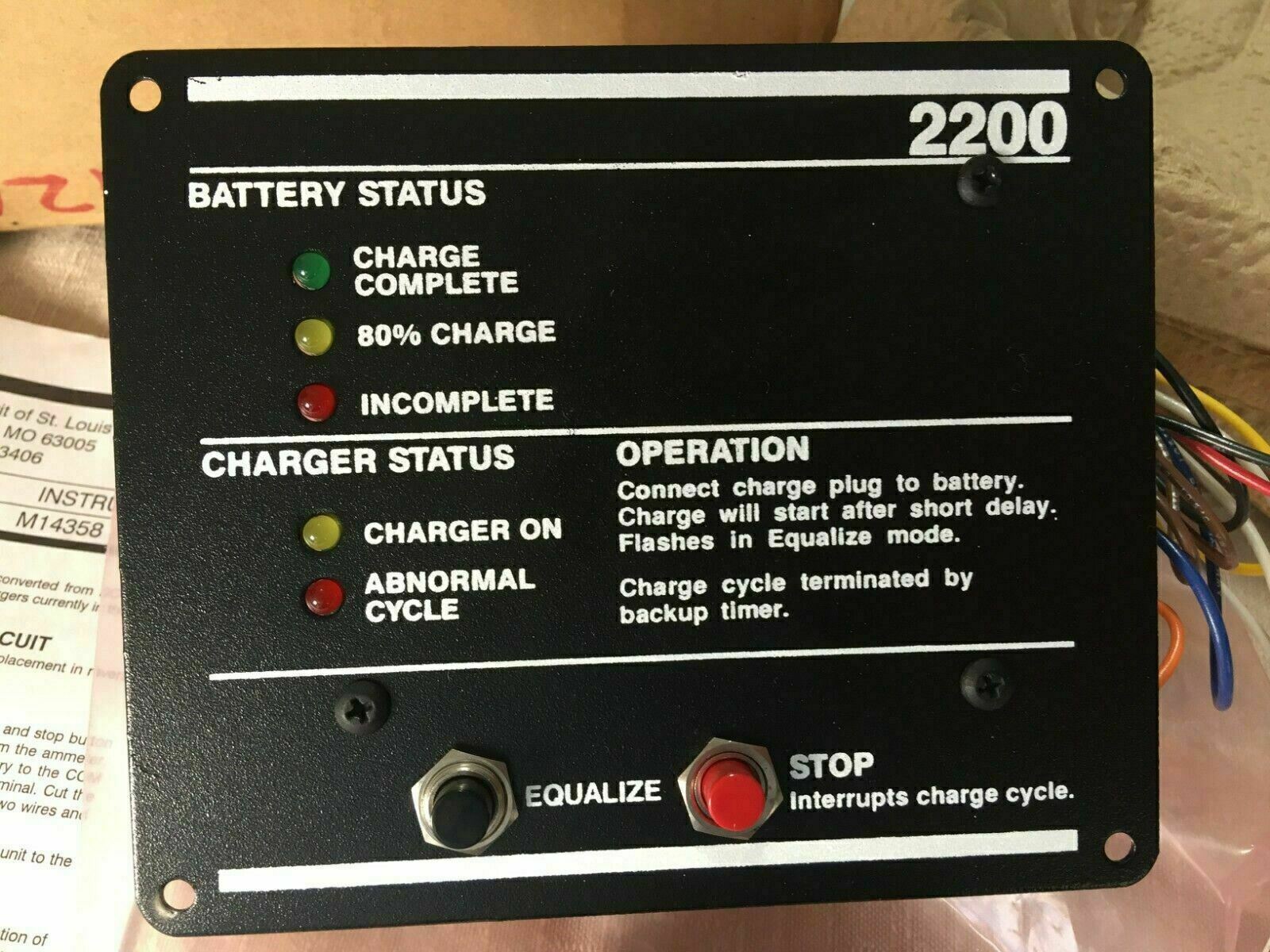 MAC Automac Industrial Forklift Battery Charger Circuit Board 2200 (MCCB012002W) eBay