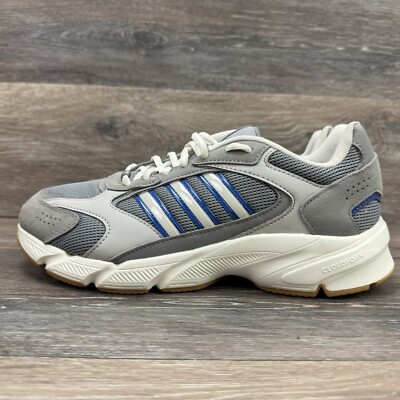 Adidas Crazychaos 2000 Shoes Men Size 9.5 Sneakers Grey Blue