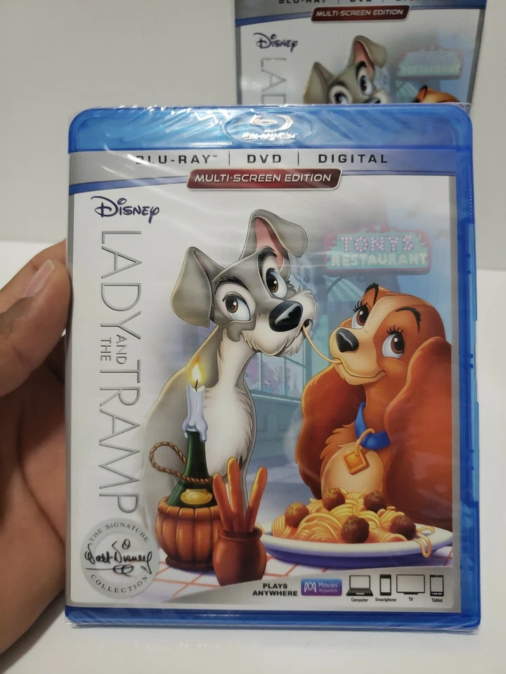 Lady And Tramp (The Walt Disney Signature Collection) (Blue- Ray.1955) Brand... - Imagem 2 de 4