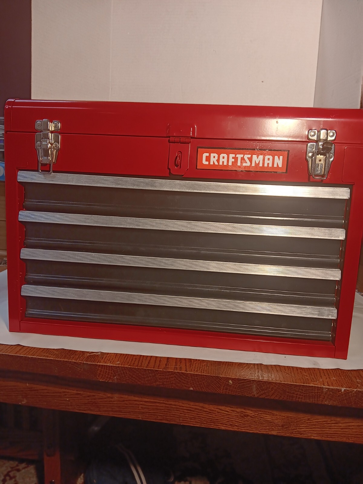 Craftsman 4 Drawer Portable Tool Chest Red vrogue.co