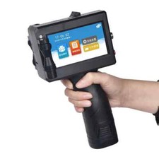 D10 Small Handheld Inkjet Printer Printing Production Date QR Code Barcode Label