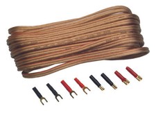 Sinuslive 2x 1,5mm² Lautsprecherkabel 10m mit Anschluss-Stecker