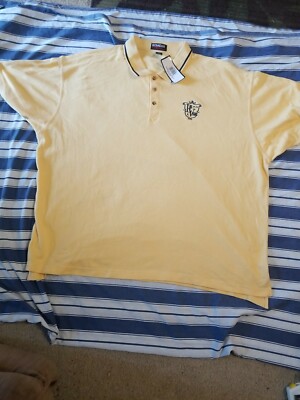 New Size 4XL Ultra Club Collection Las Vegas Polo Shirt NWT $59.99