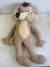 Vintage 1971 Warner Bros RARE WILE E COYOTE Plush Mighty Star 27"
