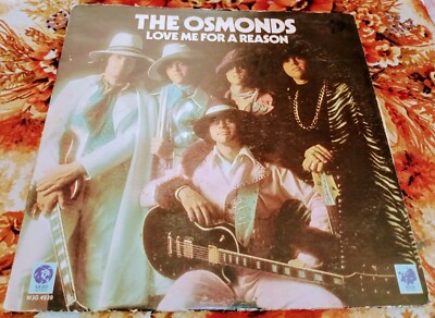 THE OSMONDS LOVE ME FOR A REASON RARE LP RECORD vinyl 1974 USA VG+