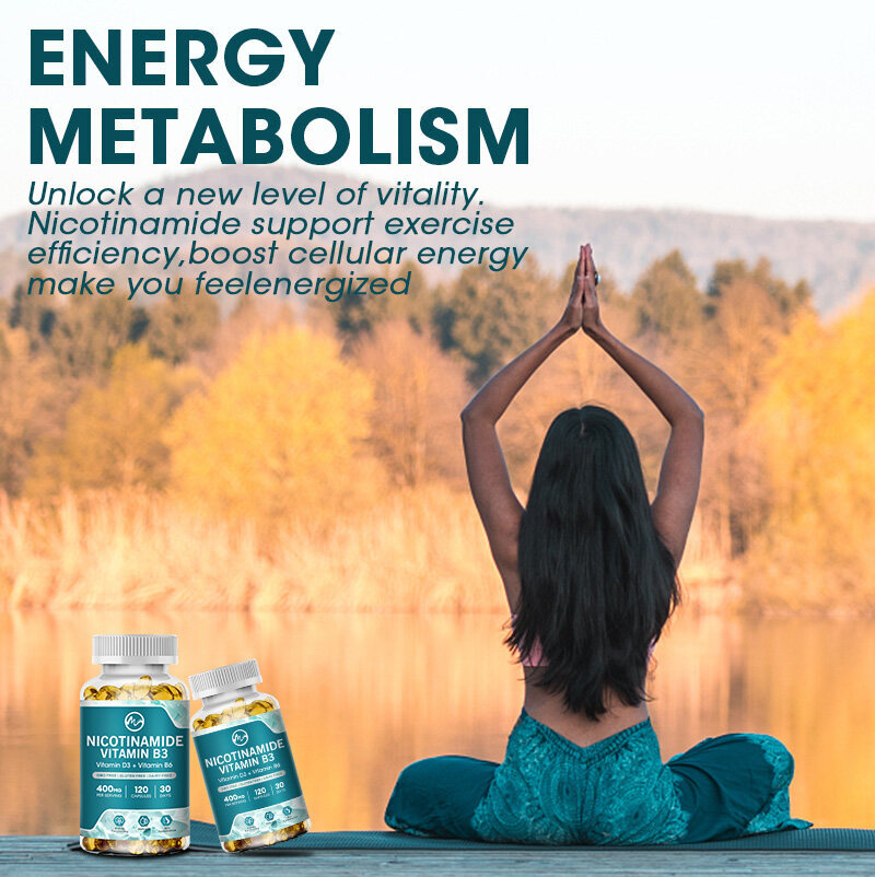 Nicotinamide 400g & Vitamin B3 Capsules ,Promotes Healthy Skin & Support Energy eBay