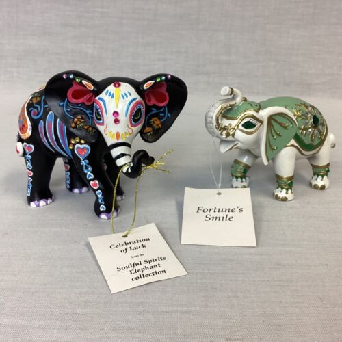 Soulful Spirits Elephants of Good Fortune Ornaments ( 12C) MO#8687 - Picture 1 of 10