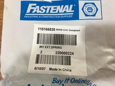 (2) Regiment® - 0.563"OD x 0.091"Wire 3-1/4"L Loop End #81 Steel Hard Drawn MB