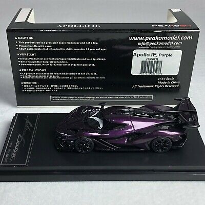 1/64 Peako Peako64 Apollo IE Purple Ltd 1000 pcs 62901 | eBay 1/64 Peako Peako64 Apollo IE Purple Ltd 1000 pcs 62901 | eBay