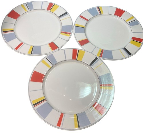 3er Set - Studio Nova - Insel Sonnenaufgang - Speiseteller 10,5" Multicolor Fine China - Bild 2 von 11
