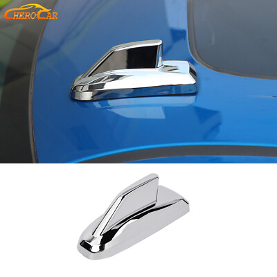 Chrome Top Antenna Decor Fin Cover Trim For Silverado Tahoe Suburban SIERRA 19+