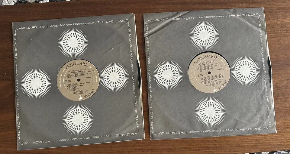 THE YIDDISH DREAM A Heritage Of Jewish Song Dbl LP VSD 715 /16 Vinyl Vanguard VG - Image 4 of 4