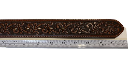 Tony Lama CENTENNIAL 100 YEAR ANNIVERSARY Leather Belt Size 36 NWT Rare Find! - Picture 8 of 9