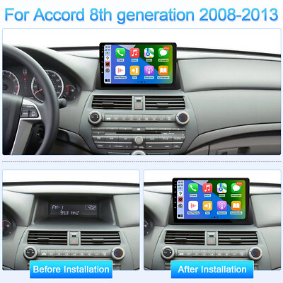 FOR HONDA ACCORD 2008-12 ANDROID AUTO Wireless CARPLAY CAR STEREO GPS NAVI RADIO