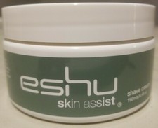 Eshu Skin Assist Men's Shave Cream w Coconut Oil Clove Tea Tree Oil 6.4 oz New