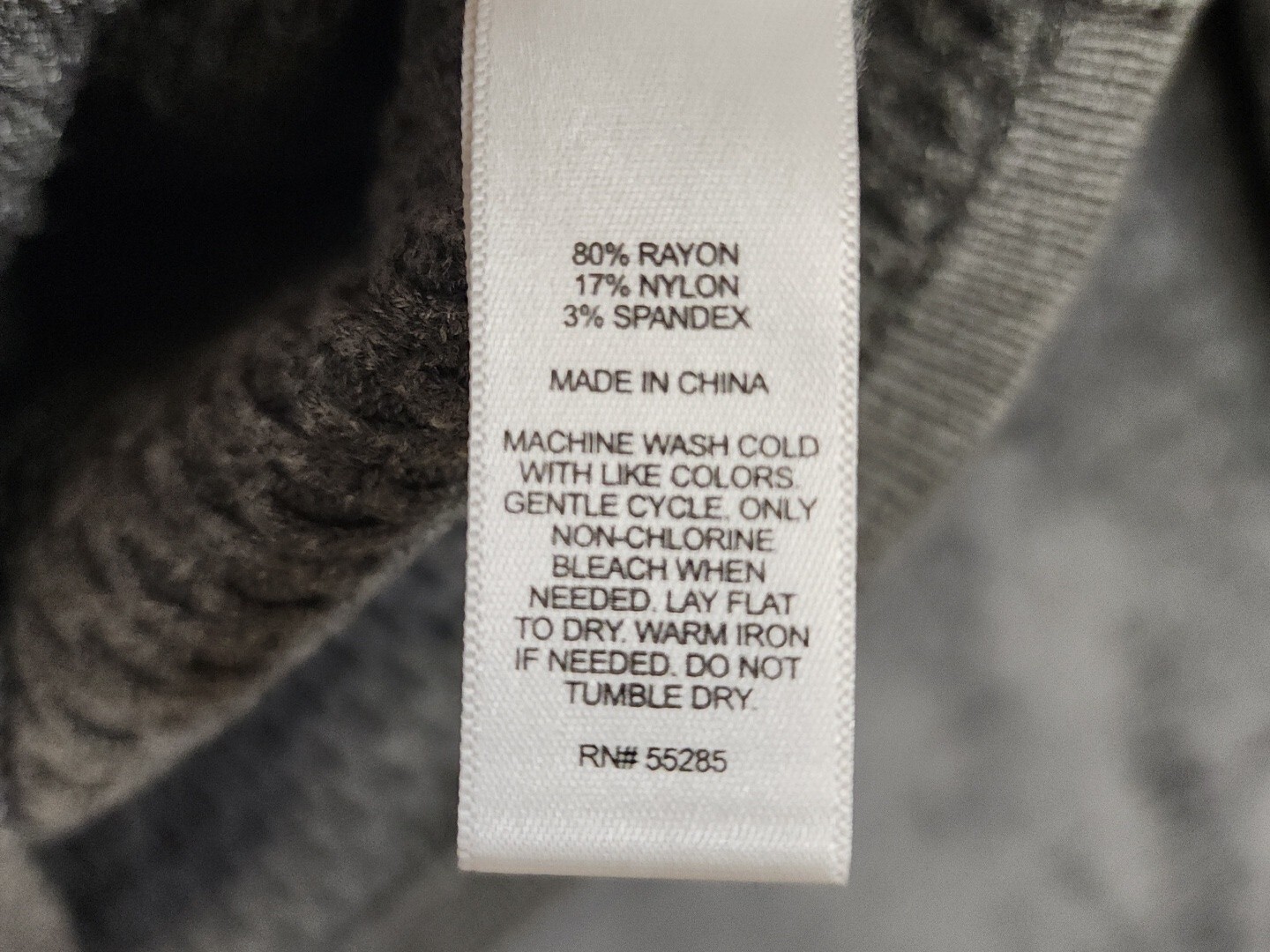 Express Women's Medium Gray Pullover Long Sleeve … - image 9