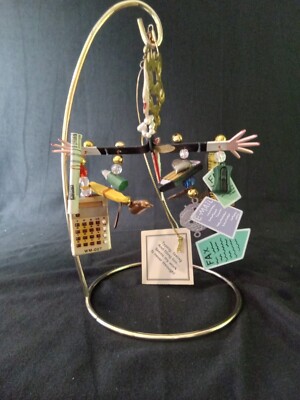 Karen Rossi Silvestri Fanciful Flights SECRETARY Tin Ornament NIB