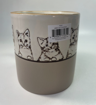 Spectrum Designz Cat Coffee Mug Neko Kitty 21 Oz Ceramic 2023