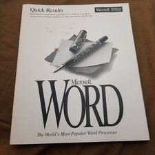 Microsoft Word Quick Results Version 6.0